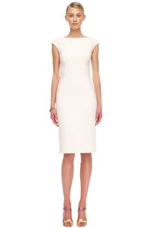 Michael Kors Crepe Capsleeve Sheath Dress - Lyst