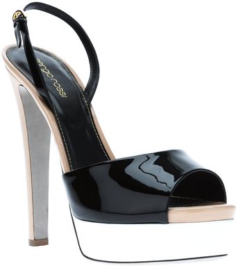 Sergio Rossi Platform Sandal - Lyst