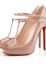 Christian Louboutin Double T-Strap Pumps