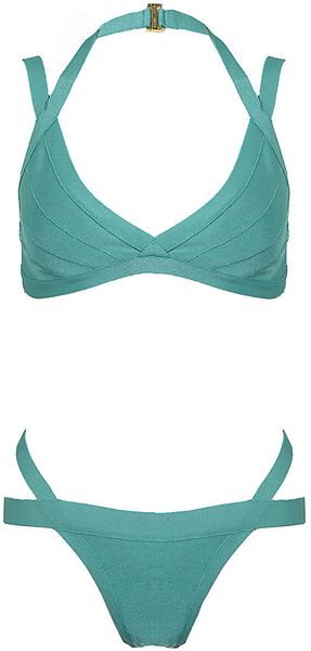 Hervé Léger Surya Bikini - Lyst
