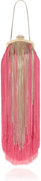 Jimmy Choo Castina Fringed Suede Mini Shoulder Bag - Lyst