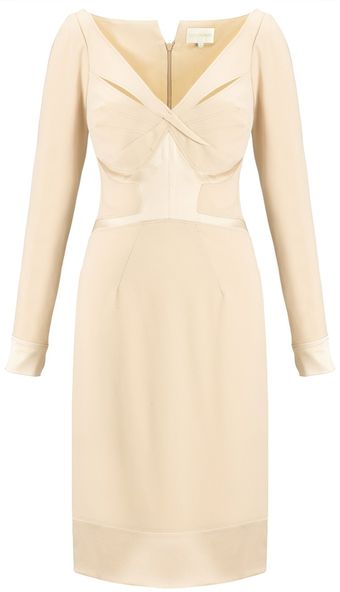 Zac Posen Cut Out Dress - Lyst