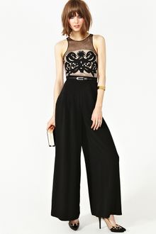 Nasty Gal Enchanted Mesh Jumpsuit - Lyst