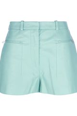 3.1 Phillip Lim Lamb Skin Shorts