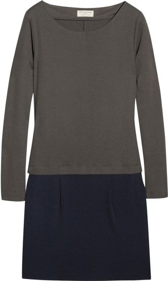 Chinti And Parker Cotton and Cashmere Blend Jersey Dress - Lyst