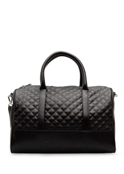 Mango Quilted Bowling Bag in Black - Lyst Mango Quilted Bowling Bag in Black - Lyst