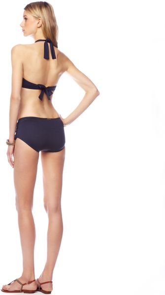 Michael Kors Ruffled Halter Bikini - Lyst