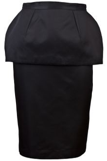 Pierre Balmain Peplum Skirt - Lyst