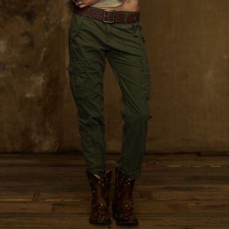 ralph lauren tapered cargo pants