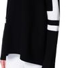 Zara Striped Oversize Sweater in Black (black/white) - Lyst