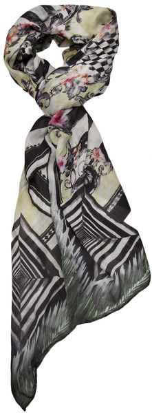 Balmain Multi Print Scarf - Lyst