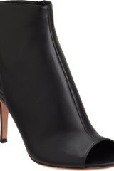 Gianvito Rossi Side Zip Sandal Bootie