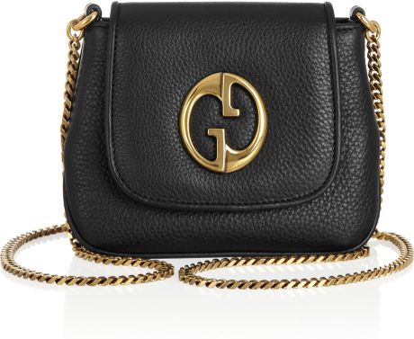 gucci micro leather shoulder bag