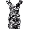 H&m Dress in Animal (zebra) - Lyst