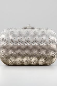 Judith Leiber Ombre Crystal Clutch Bag - Lyst