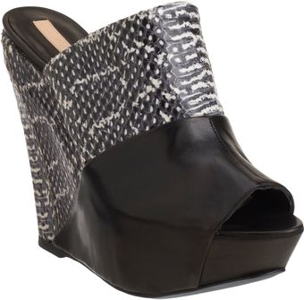 Narciso Rodriguez Wrapped Slipon Wedge - Lyst