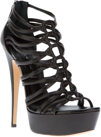 Casadei Strappy Sandal - Lyst