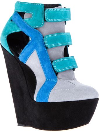 Casadei Wedge Boot - Lyst