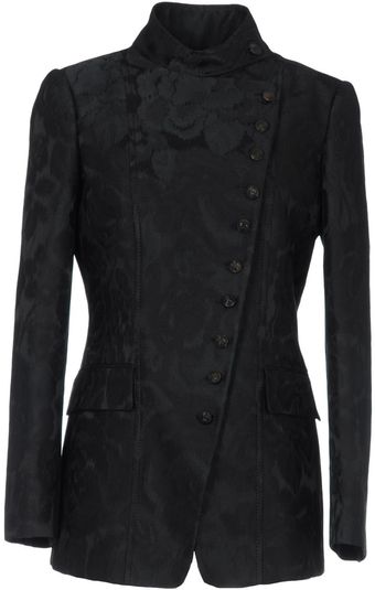 Gucci Assiymetric Closure Blazer - Lyst