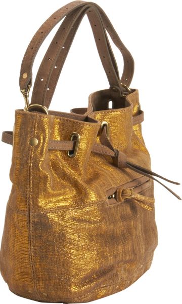 jerome dreyfuss gold bag