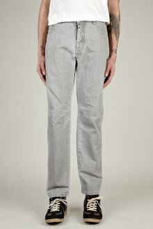 Maison Martin Margiela Five Pocket Grey Denim Jeans - Lyst