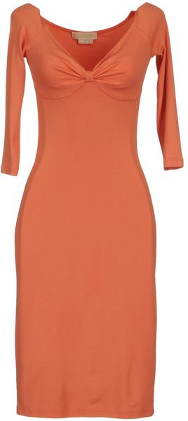 Michael Kors Mid- Length Dress - Lyst