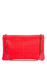 Christian Louboutin Spiked Clutch Bag