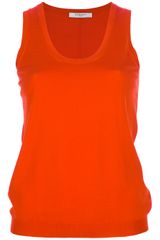 Givenchy Scoop Neck Vest Top