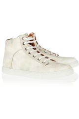 Mulberry Printed Canvas Sneakers