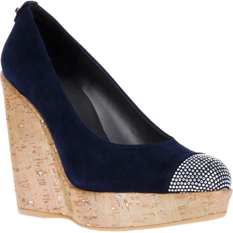 stuart weitzman cork pumps
