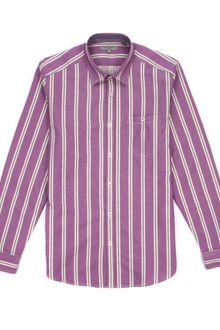 Ted Baker Gravron Flannel Stripe Shirt - Lyst