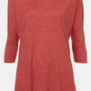 Topshop Drop Shoulder Top in Red - Lyst