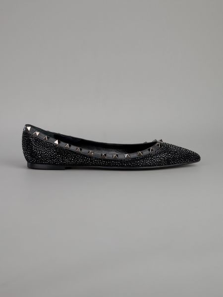 flat shoes with studs