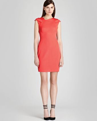 Reiss Folded Sleeve Dress Fiorela - Lyst