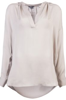 Vince Popover Top - Lyst
