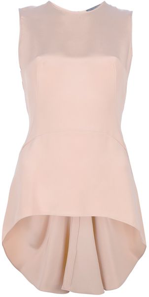 Alexander McQueen Fishtail Blouse - Lyst