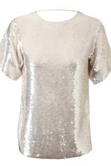 Ashish Handmade Backless Sequin Top