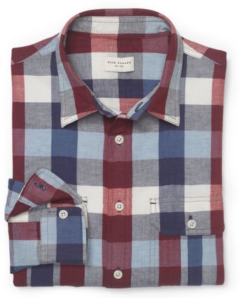 Club Monaco Slim Fit Plaid William Shirt - Lyst
