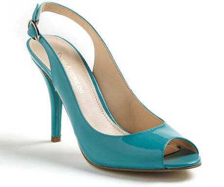 enzo angiolini blue heels