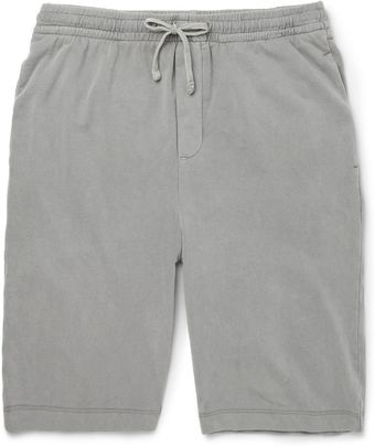 James Perse Cotton Jersey Shorts - Lyst