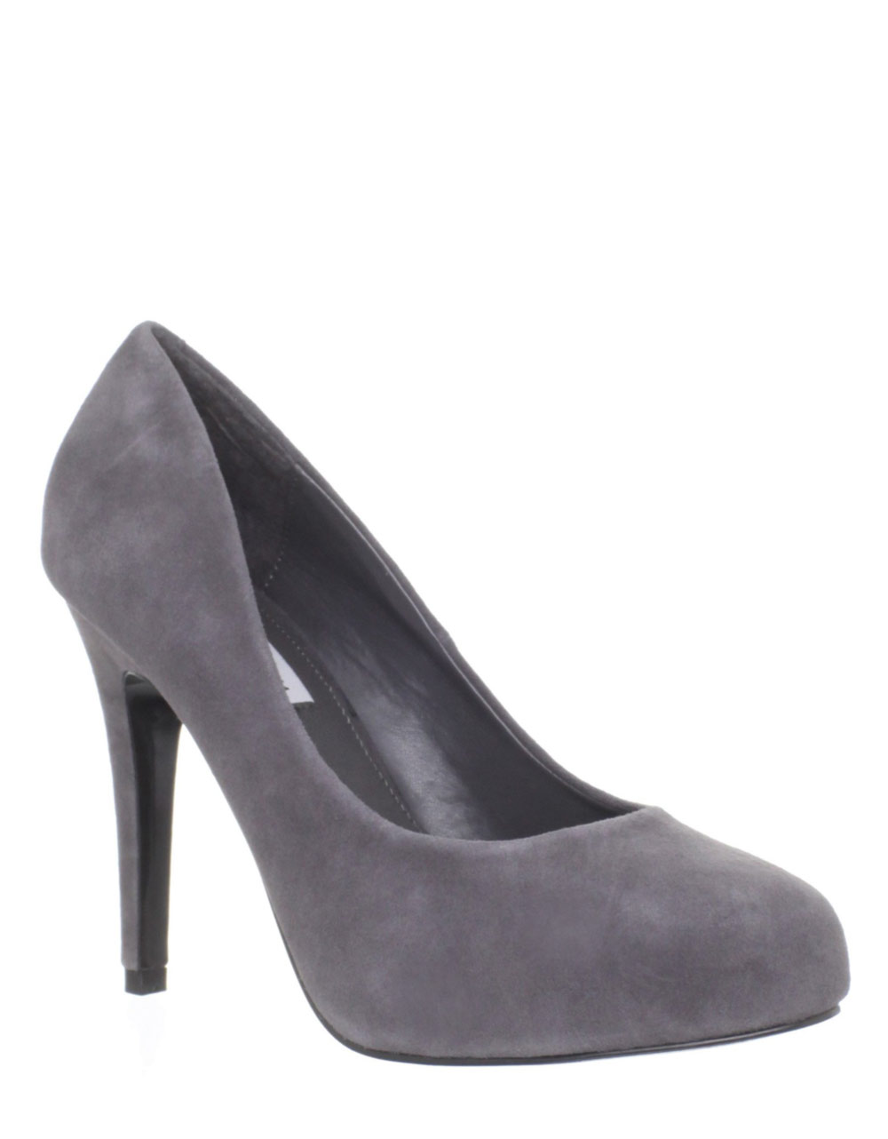 steve madden feather grey suede