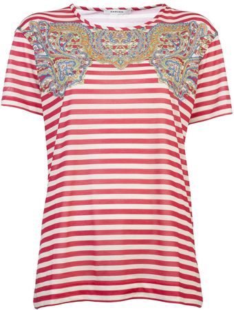 Carven Printed Top - Lyst