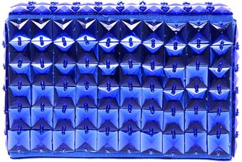 French Connection Bright Neon Clutch Bag - Lyst