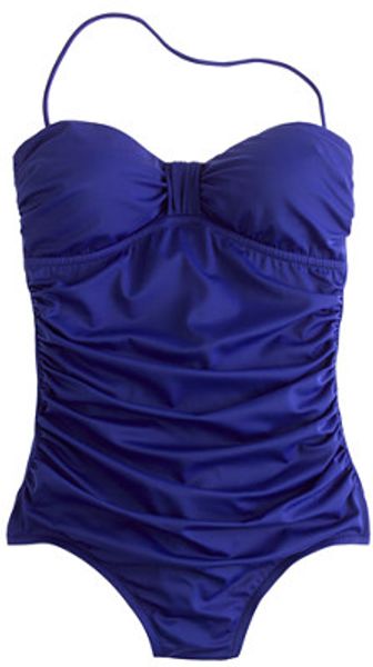 J.Crew Padded Knot Bandeau Tank - Lyst