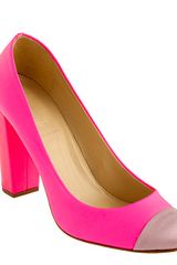 J.Crew Etta Satin Cap Toe Pumps