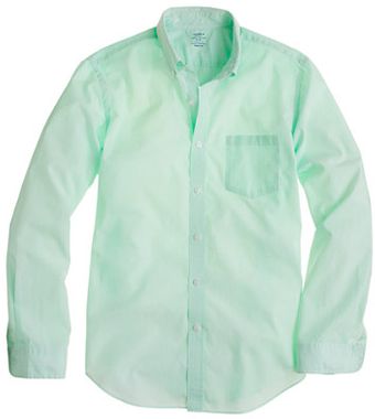 J.Crew Secret Wash Shirt in Pencil Stripe - Lyst