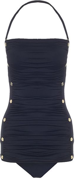 Juicy Couture Miss Divine Halter Swimdress - Lyst