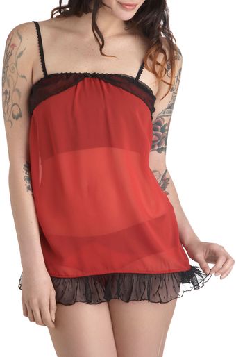 ModCloth Late Night Lovely Nightgown and Undies Set - Lyst