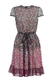RED Valentino Rabbit Print Dress - Lyst