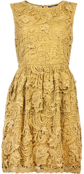 Suno Crochet Lace Dress - Lyst